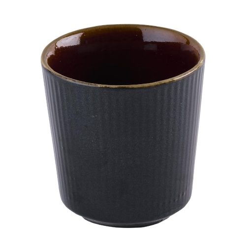 Churchill Tokyo Black Unhandled Cups 295ml 12 Pack (HR449)