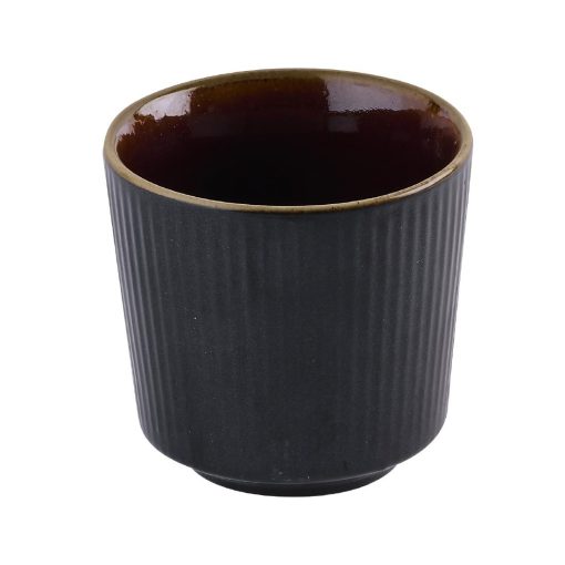 Churchill Tokyo Black Unhandled Cups 236ml 12 Pack (HR450)