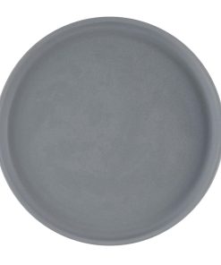 Churchill Emerge Seattle Grey Walled Plates 157mm 6 pack (HR465)