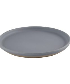 Churchill Emerge Seattle Grey Walled Plates 157mm 6 pack (HR465)