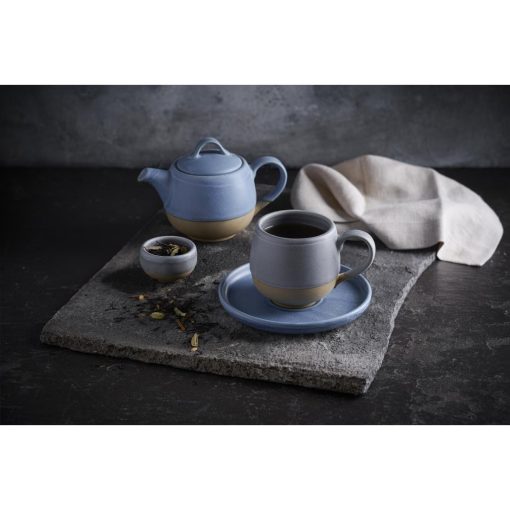 Churchill Emerge Oslo Blue Teapot 443ml 4 pack (HR472)