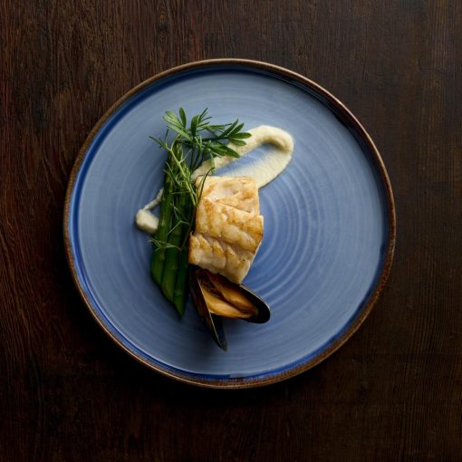 Dudson Harvest Indigo Walled Plates 260mm6 pack (HR496)