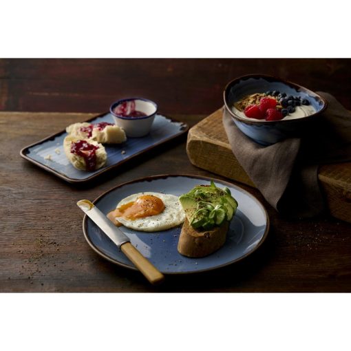 Dudson Harvest Indigo Deep Bowls 187x 158mm 6 Pack (HR501)