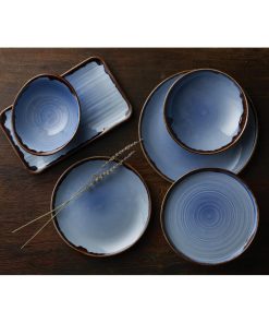 Dudson Harvest Indigo Deep Bowls 187x 158mm 6 Pack (HR501)