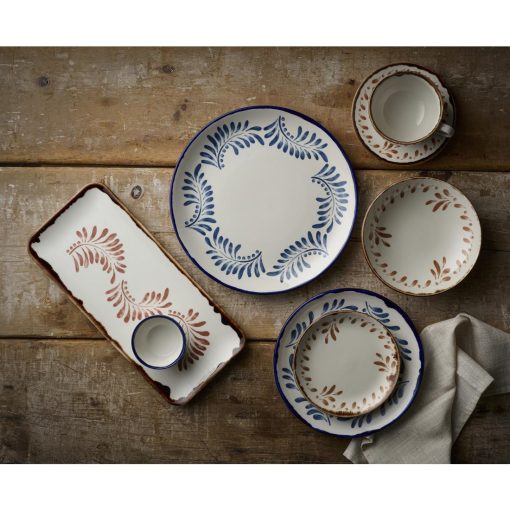 Dudson Harvest Mediterranean Terracotta Coupe Plates 285mm 12 pack (HR502)