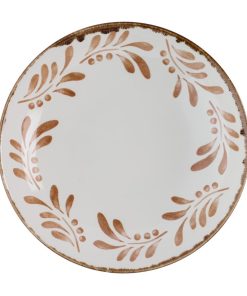 Dudson Harvest Mediterranean Terracotta Coupe Bowls 247mm 12 pack (HR506)