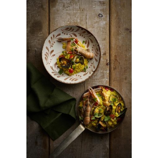 Dudson Harvest Mediterranean Terracotta Coupe Bowls 247mm 12 pack (HR506)