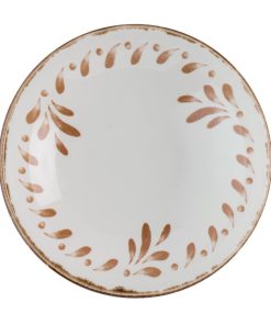 Dudson Harvest Mediterranean Terracotta Coupe Bowls 184mm 12 pack (HR507)