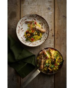 Dudson Harvest Mediterranean Terracotta Coupe Bowls 184mm 12 pack (HR507)