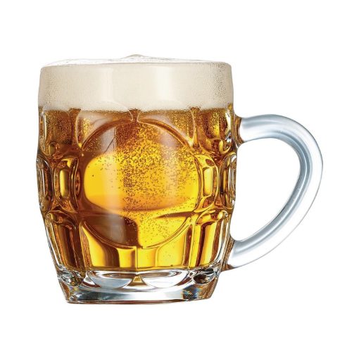 Arcoroc Britannia Dimpled Panelled Tankards 285ml 36 Pack (HR705)