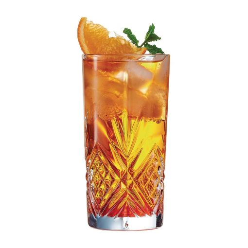 Arcoroc Broadway Hi Ball Glasses 280ml 24 Pack (HR709)