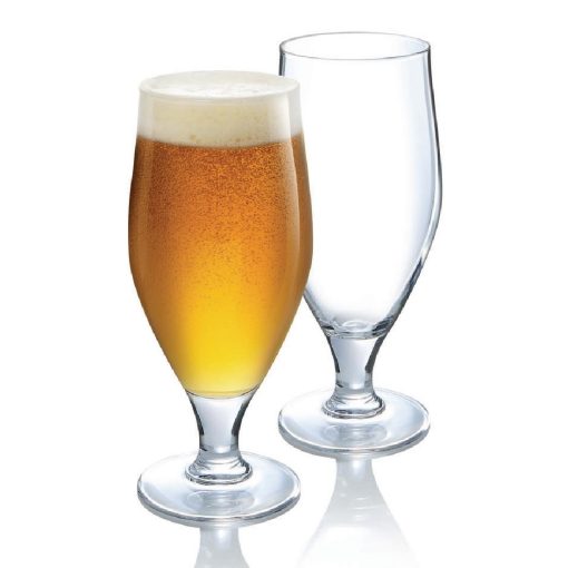 Arcoroc Cervoise Stem Beer Glasses 320ml 24 Pack (HR753)