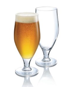 Arcoroc Cervoise Stem Beer Glasses 380ml 24 Pack (HR754)