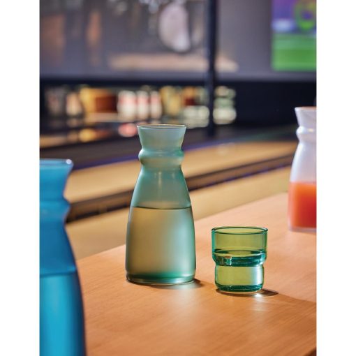 Arcoroc Fluid Colours Green Carafe 750ml 6 pack (HR796)