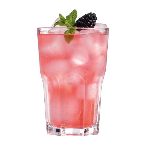 Arcoroc Granity Iced Tea-Hi Ball Glasses 420ml 24 Pack (HR812)