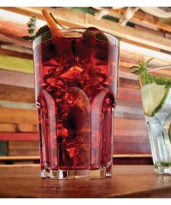 Arcoroc Granity Iced Tea-Hi Ball Glasses 420ml 24 Pack (HR812)
