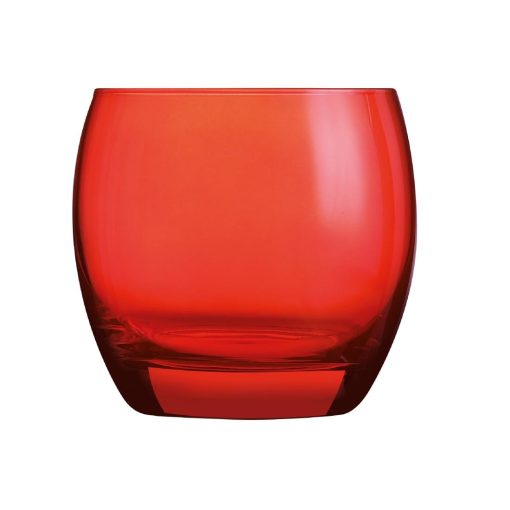 Arcoroc Salto Colour Studio Red Old Fashioned Glasses 320ml 24 pack (HR889)