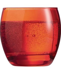 Arcoroc Salto Colour Studio Red Old Fashioned Glasses 320ml 24 pack (HR889)