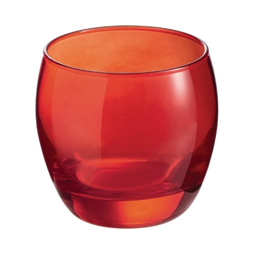 Arcoroc Salto Colour Studio Red Old Fashioned Glasses 320ml 24 pack (HR889)