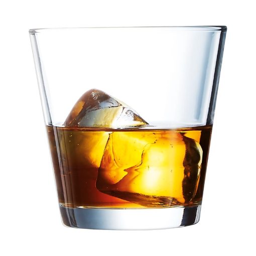 Arcoroc Stack Up Old Fashioned Glasses 320ml 24 pack (HR913)