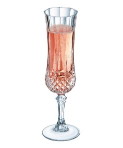 Arcoroc West Loop Flutes Glasses 120ml 12 pack (HR936)