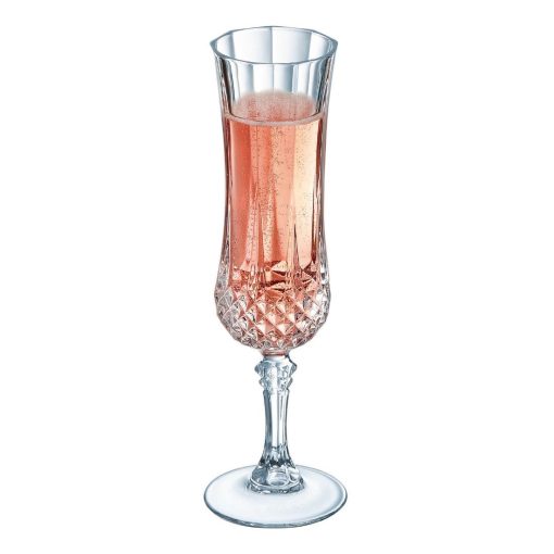 Arcoroc West Loop Flutes Glasses 120ml 12 pack (HR936)