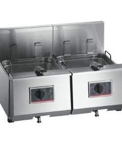 FriFri Profi- 8-8 Electric Countertop Fryer Twin Tank Twin Baskets 2x6-9kW Three Phase (HS089-3PH)