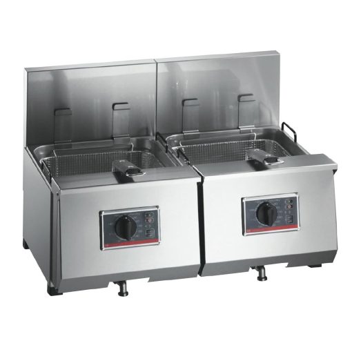 FriFri Profi- 8-8 Electric Countertop Fryer Twin Tank Twin Baskets 2x6-9kW Three Phase (HS089-3PH)