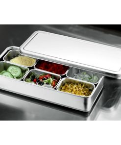 Louis Tellier Japanese Container with Six Compartments 328x148x63mm (HS512)