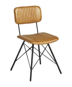 Duke Side Chair Light Tan 2 Pack (HS605)