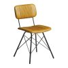 Duke Side Chair Vintage Gold 2 Pack (HS606)
