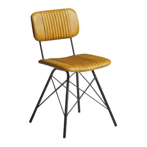 Duke Side Chair Vintage Gold 2 Pack (HS606)