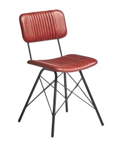 Duke Side Chair Vintage Red 2 Pack (HS607)