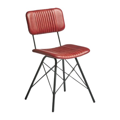 Duke Side Chair Vintage Red 2 Pack (HS607)