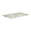 Enduratop Rectangular Carrara Marble Table Top 1200x700mm (HS618)