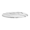 Enduratop Round Carrara Marble Table Top 600mm (HS619)