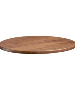 Enduratop Round Natural Wood Table Top 600mm (HS643)