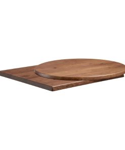 Enduratop Round Natural Wood Table Top 600mm (HS643)