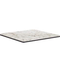 Extrema Square Carrara Marble Table Top 690x690mm (HS650)