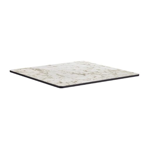 Extrema Square Carrara Marble Table Top 790x790mm (HS654)