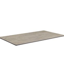 Extrema Rectangular Cement Textured Table Top 1190x690mm (HS657)