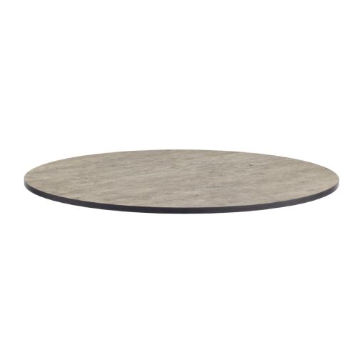 Extrema Round Cement Textured Table Top 600mm (HS662)