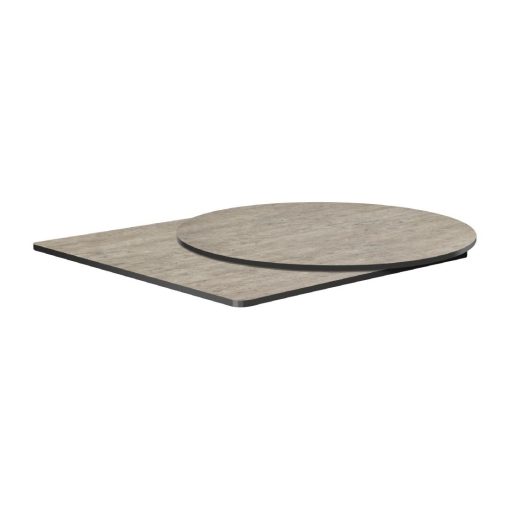 Extrema Round Cement Textured Table Top 600mm (HS662)