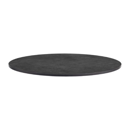 Extrema Round Metallic Anthracite Table Top 600mm (HS680)