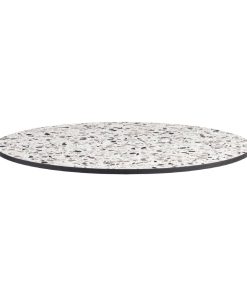 Extrema Round Mixed Terrazzo Table Top 600mm (HS686)