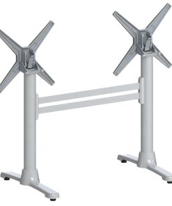 FLAT Auto Adjust ST22 EP Double Dining Table Base FlipTop (HS721)