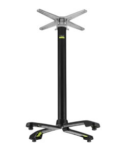 FLAT Auto Adjust SX26 Bar Height Table Base Black FlipTop (HS722)