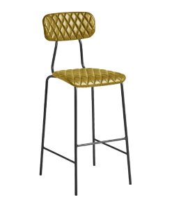 Kara Bar Stool Vintage Gold 2 Pack (HS740)