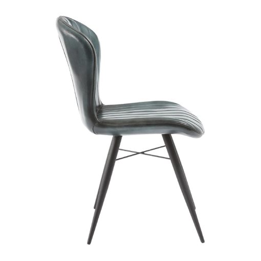 Lena Side Chair Steel Grey 2 Pack (HS751)