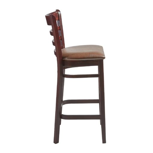 Sheldon Bar Stool Vintage Brown 2 pack (HS766)